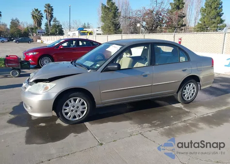 2004 Honda Civic Lx from USA, damaged, VIN 2HGES16504H566641